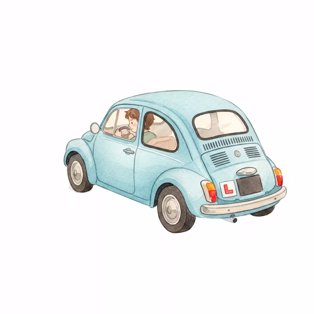 נהג חדש ומלווה