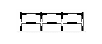 התמונה מציגה איור של מעקה בטיחות להולכי רגל.