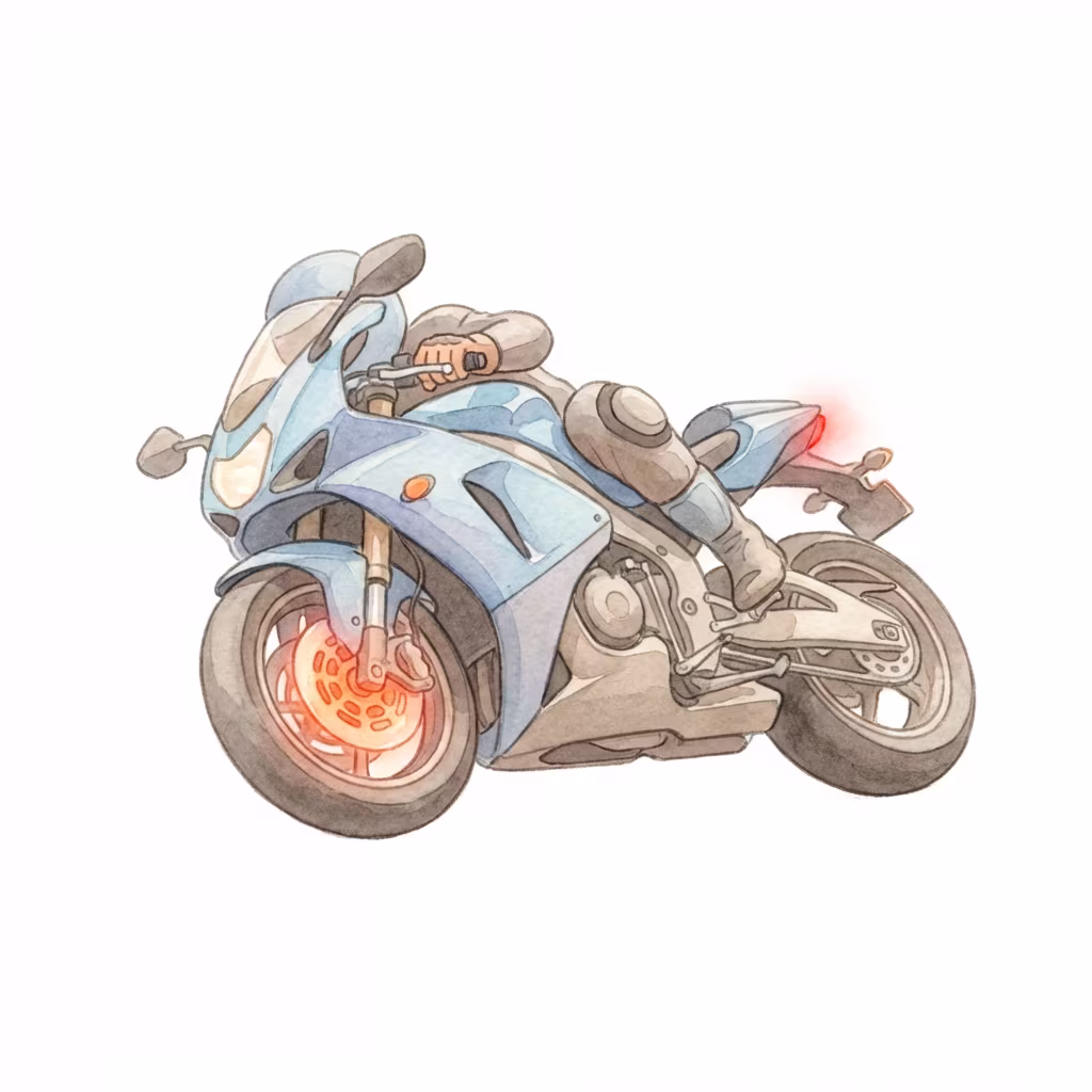 יציבות, היגוי ובלימה ברכב דו-גלגלי