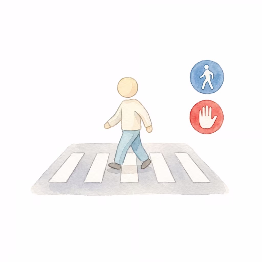 כללי נסיעה וחציית כבישים