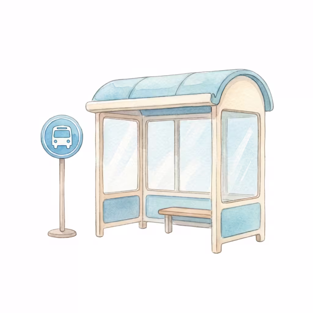 תחנות הסעה ותחבורה ציבורית